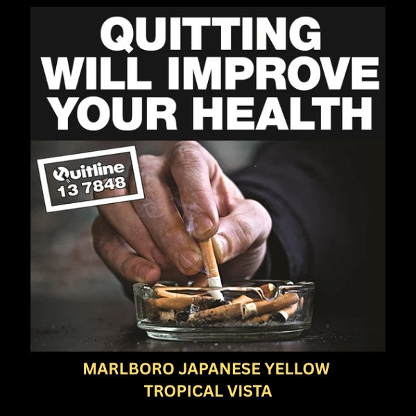 Marlboro Cigarettes Japanese Yellow Tropical Vista 20s 10 Packs Cigarettes Online