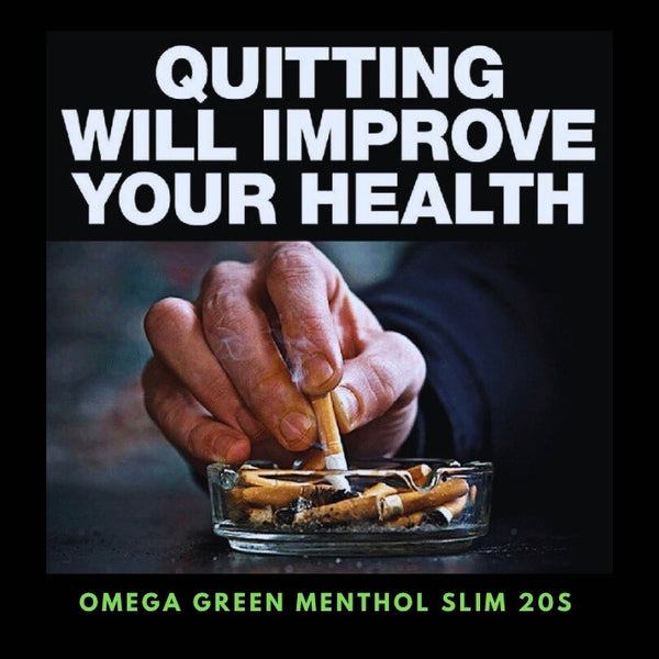 Omega Cigarettes Green Menthol Slim 20s Cigarette Online Australia